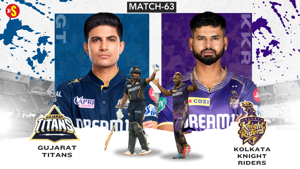 GT vs KKR Live Score IPL 2024: Bad weather delays Gujarat Titans vs Kolkata Knight Riders toss at Narendra Modi Stadium